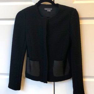 Vince wool and leather jacket